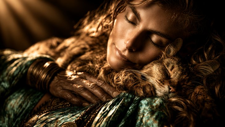 The Spiritual Meaning of a Pet Cat Sleeping On Your Chest