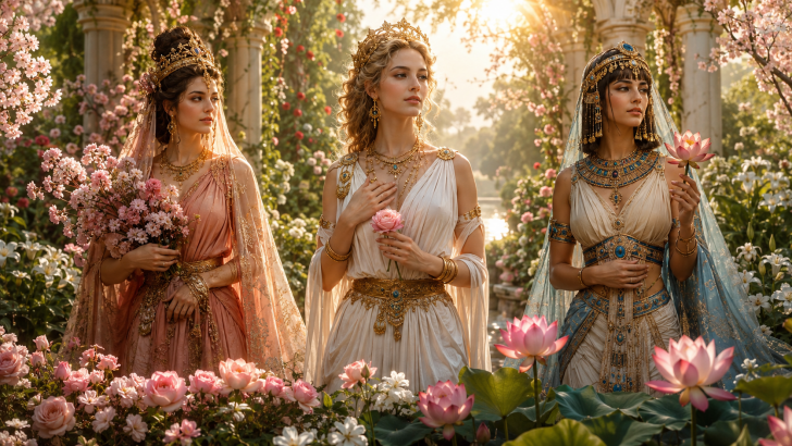 8 Flowers Connected to Love Goddesses Across Cultures