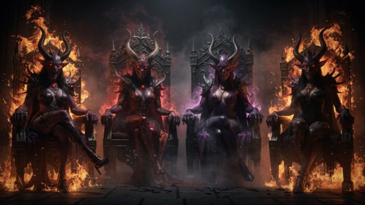 How the 4 Queens of Hell Influence the Spiritual World