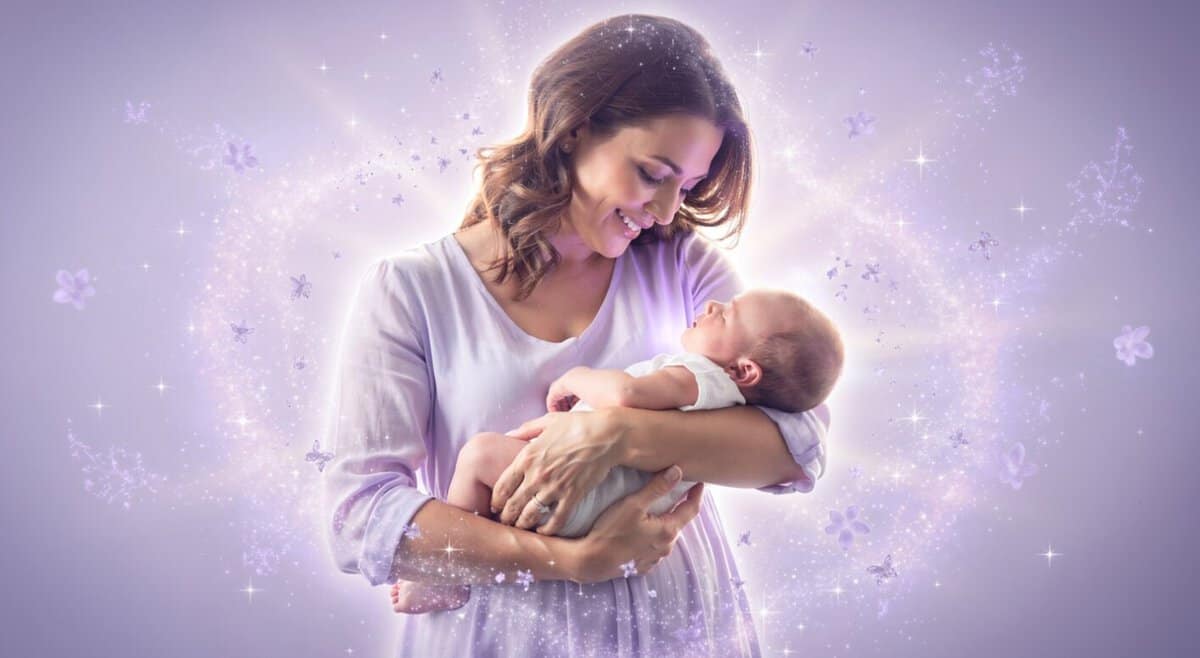 mom baby