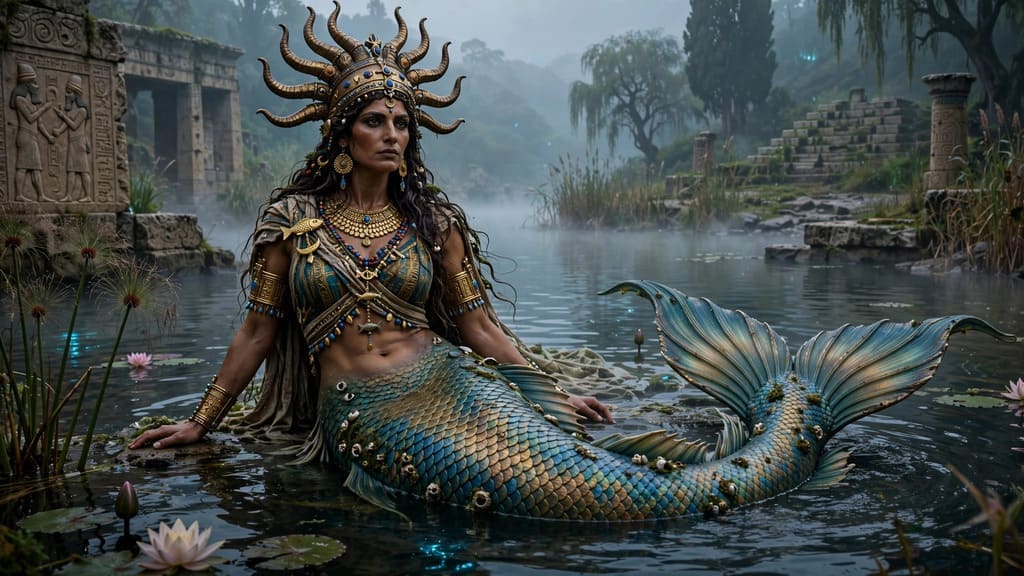 ancient mermaid goddess