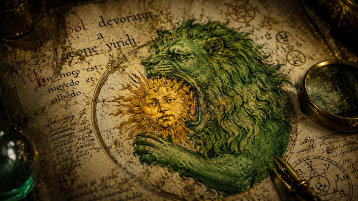 The Green Lion That Devoured the Sun: Alchemy’s Strangest Symbol