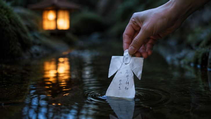 The Japanese Paper Figures Made to Carry Misfortune Away