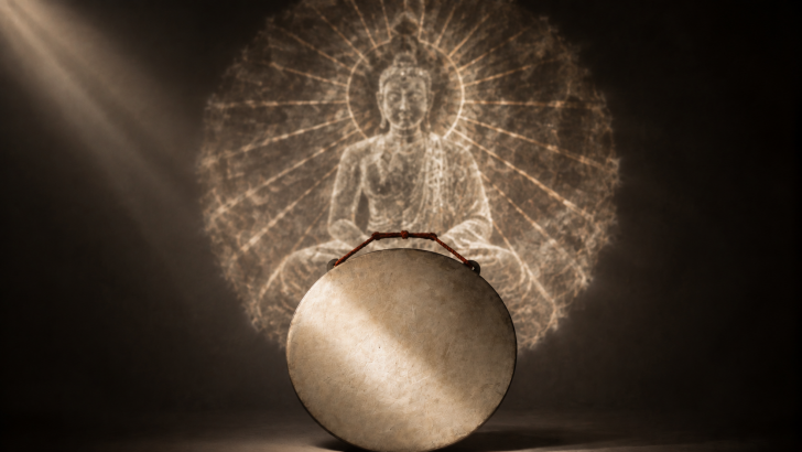 The Bronze Mirror That Reveals a Hidden Buddha in Sunlight