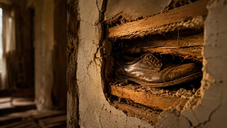 Why People Once Hid Shoes Inside the Walls of Their Homes
