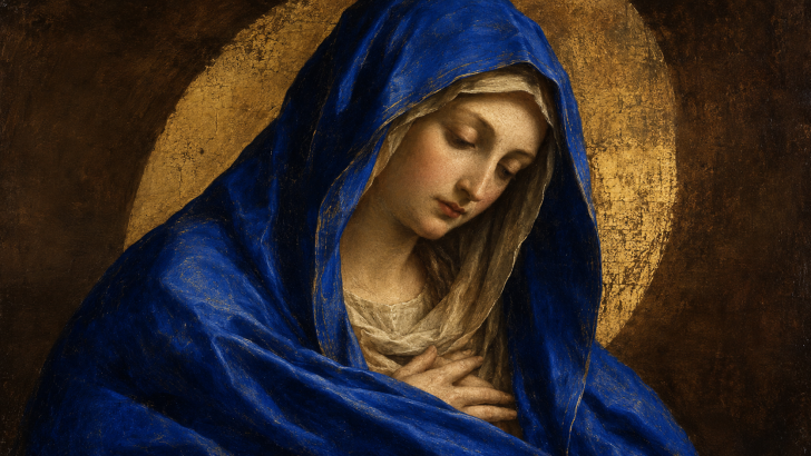The Blue Pigment More Expensive Than Gold That Became Mary’s Signature Color