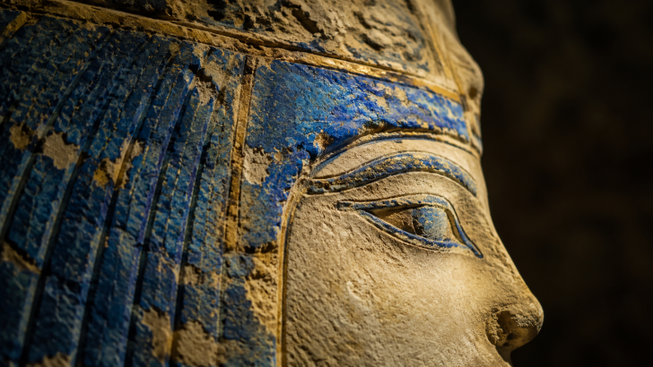 The Ancient Blue Pigment That Still Glows in Invisible Light