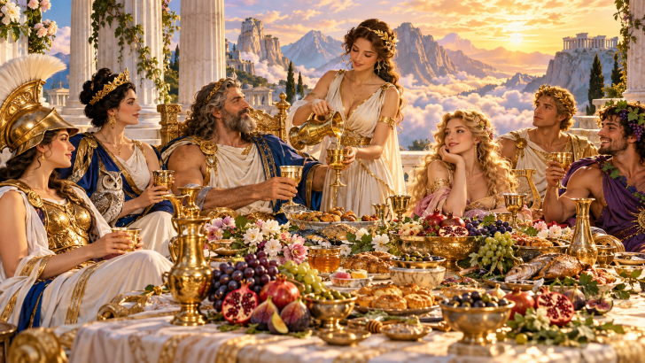 10 Foods You Would Find at a Feast for the Greek Gods